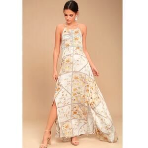 NWT Somedays Lovin A little Sunshine Maxi Dress